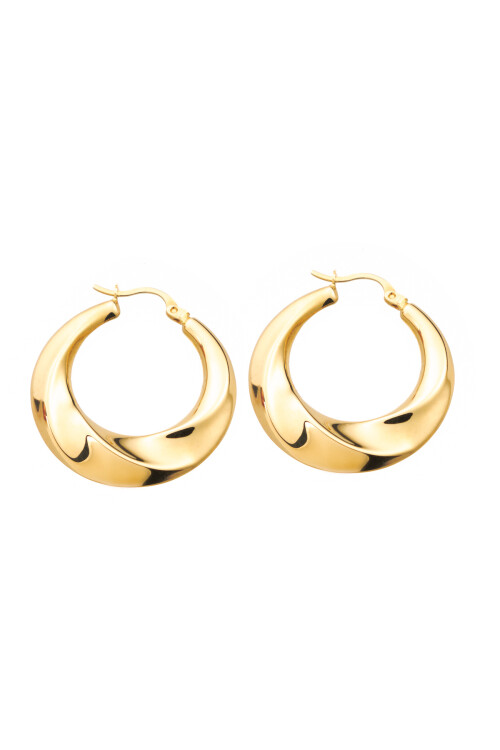 KIVRIMLI HALKA KÜPE