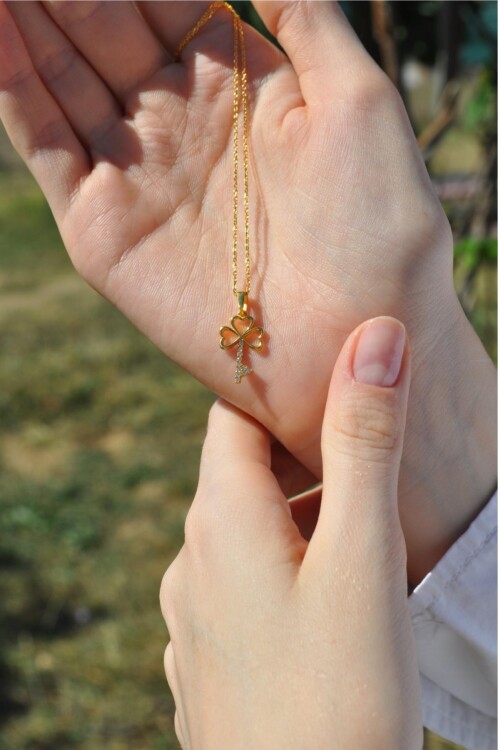 TAŞLI ANAHTAR KOLYE