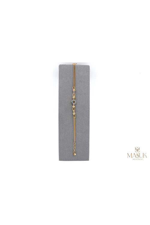 ÇİFT ZİNCİR TİFFANY BİLEKLİK