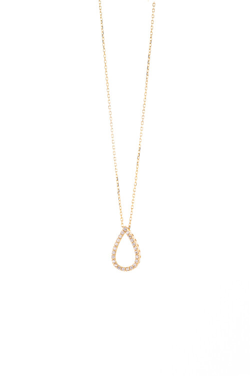 Damla Taş Altın Kolye