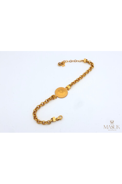 DOÇ ZİNCİR ÇEYREKLİ BİLEKLİK