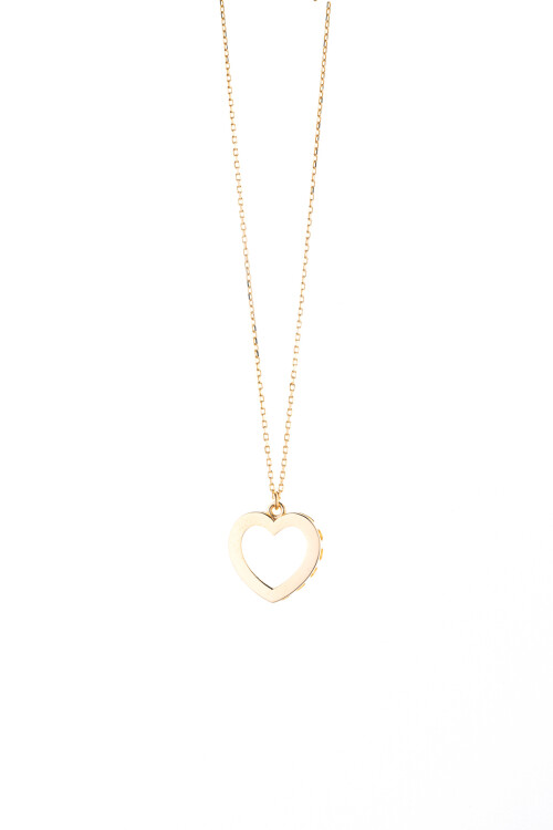Kalp Altın Kolye
