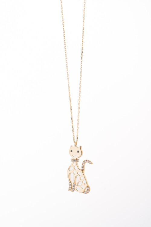 KEDİ ZİNCİR KOLYE