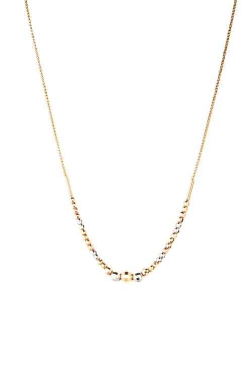 ÜÇ RENK TOPTOP KOLYE