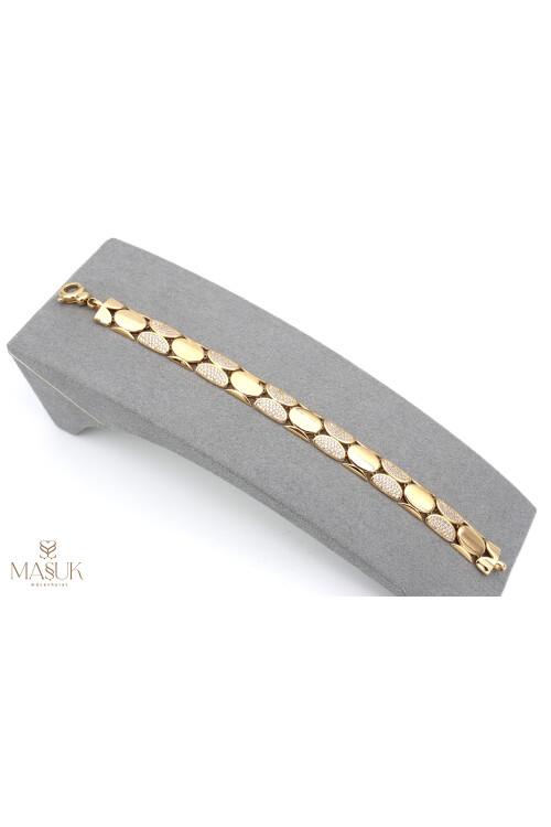 OVAL TAŞLI İTHAL BİLEKLİK