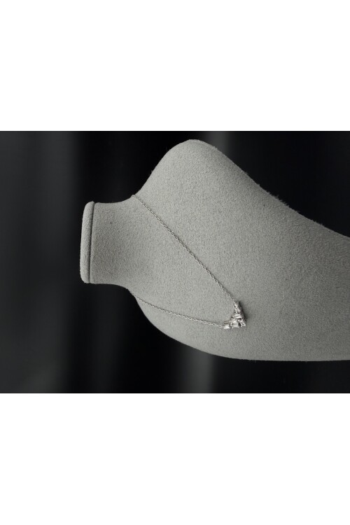 PIRLANTA V BAGET ZİNCİRLİ KOLYE