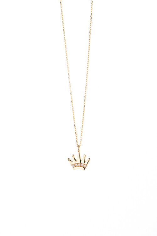 Taç Altın Kolye