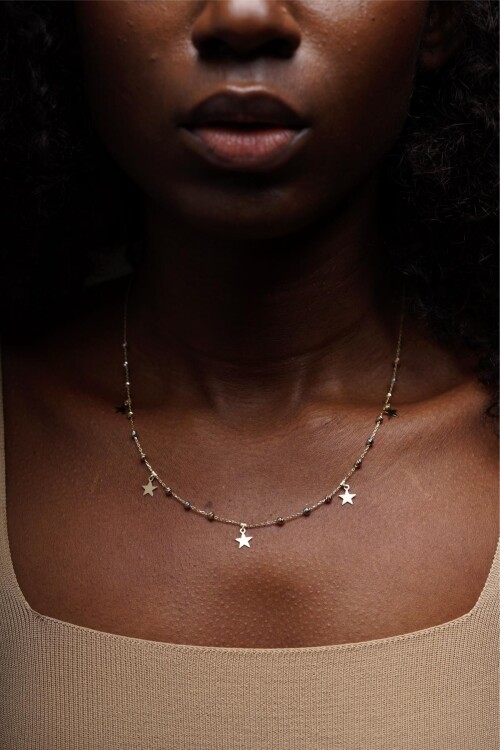 DORİKALI YILDIZ KOLYE