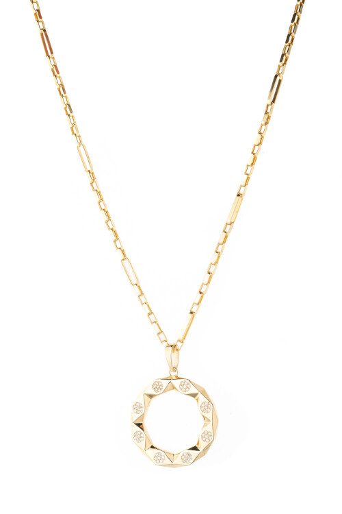 YUVARLAK İTHAL ZİNCİR KOLYE