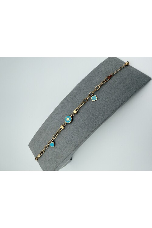 CHARM ZİNCİRLİ BİLEKLİK