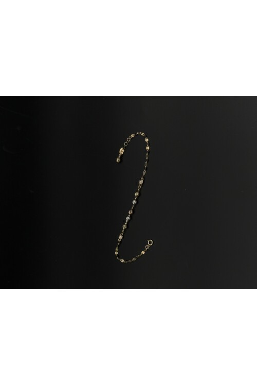 DORİKALI PULLU ZİNCİRLİ BİLEKLİK