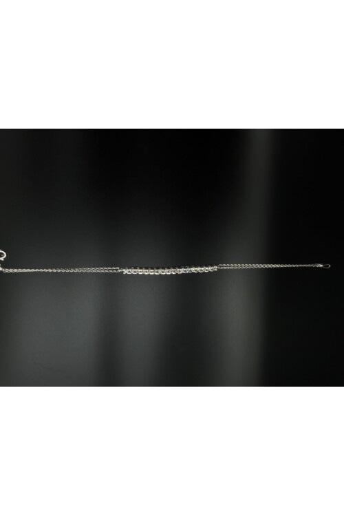 PIRLANTA YARIM SU YOLU ZİNCİRLİ BİLEKLİK