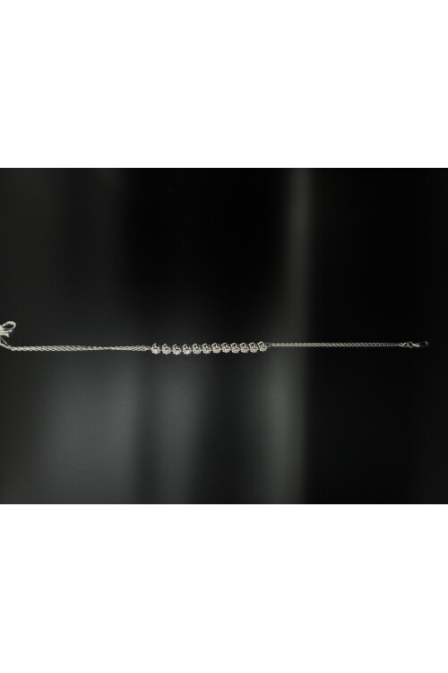 PIRLANTA YARIM SU YOLU ZİNCİRLİ BİLEKLİK