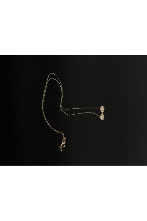 SONSUZLUK MODELİ FORSE ZİNCİRLİ KOLYE