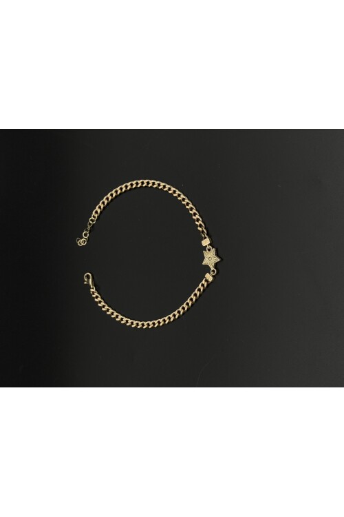 YILDIZLI GURMET ZİNCİRLİ BİLEKLİK