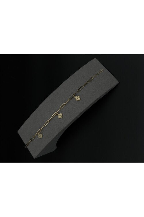 YONCA MODELİ ATAÇ ZİNCİRLİ BİLEKLİK