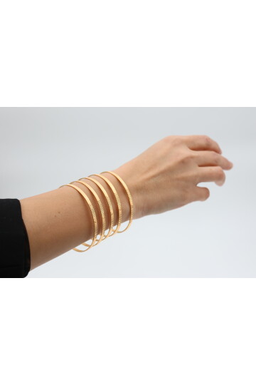 DESENLİ KİBRİT ÇÖPÜ YASEMİN BİLEZİK