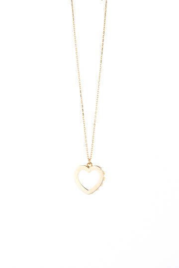 Kalp Altın Kolye