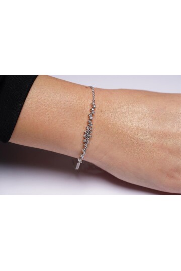 PIRLANTA PETEK YARIM SU YOLU BİLEKLİK