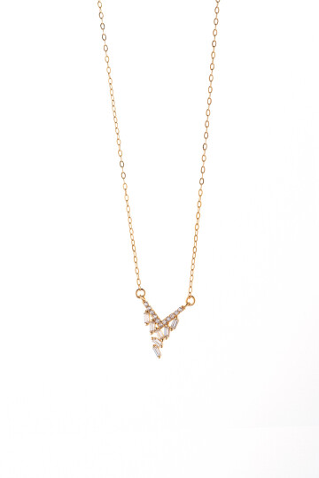 Taşlı Altın Kolye