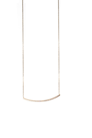 YATAY TAŞLI ÇUBUK KOLYE